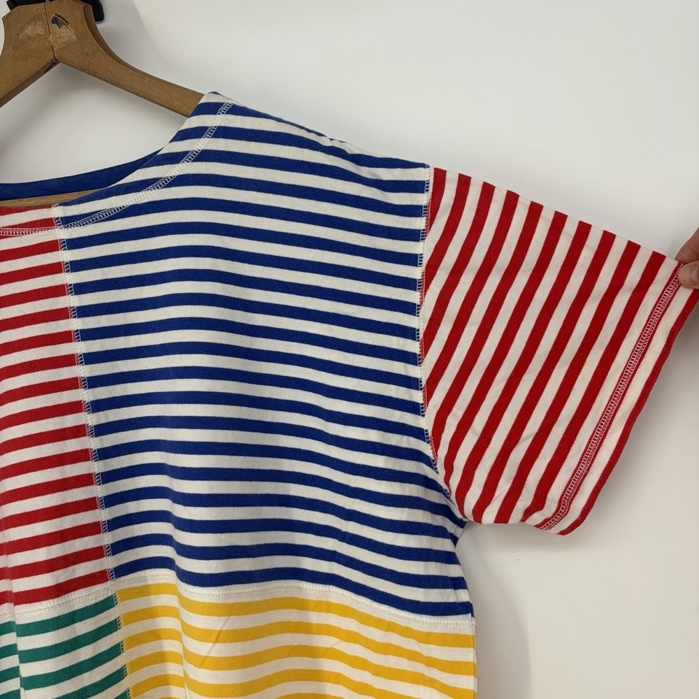 Vtg Westbound T-Shirt 2X Striped Short Sleeve Preppy Beach Classic 80s 90 Retro - Picture 4 of 12